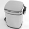 Square Polished Chrome Waste Bin With Pedal